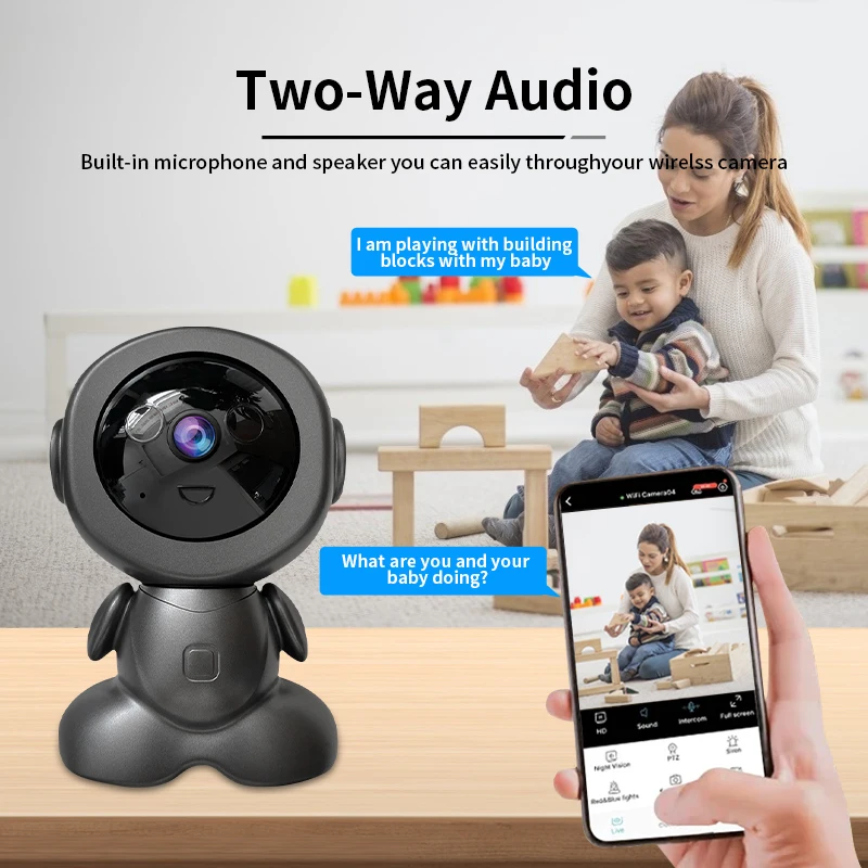 8MP Wifi Surveillance Robot Ca - Home Security Images 评论和价格