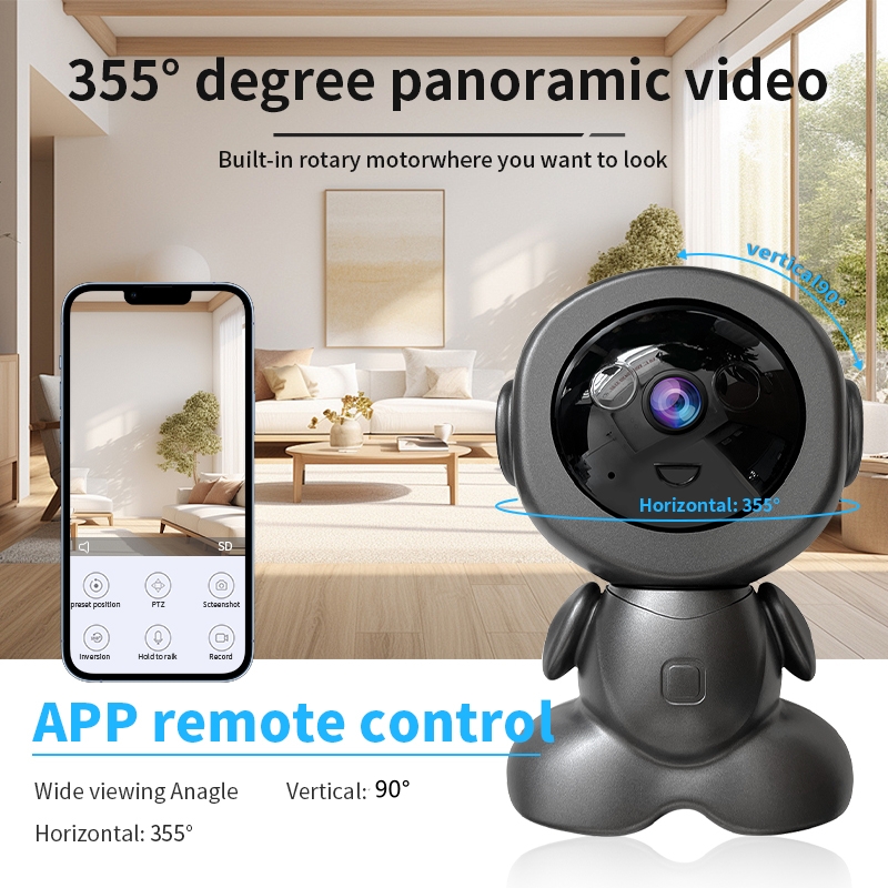 8MP Wifi Surveillance Robot Ca - Home Security Images 评论和价格