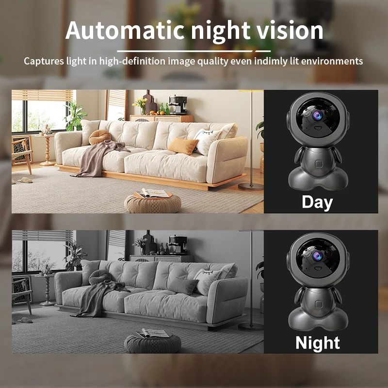 8MP Wifi Surveillance Robot Ca - Home Security Images 评论和价格