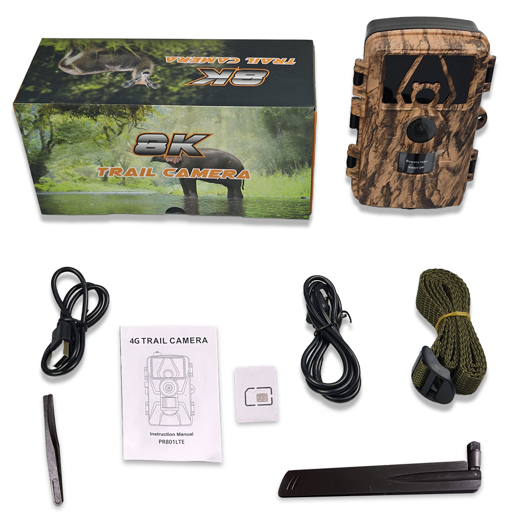 Trail Cam with 8K Video 60MP I - Home Security Images 评论和价格