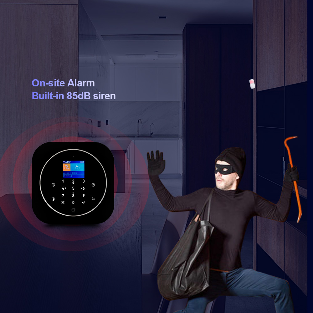 KERUI G12 2G Wifi Wireless Hom - Sim Gsm Alarm 评论和价格
