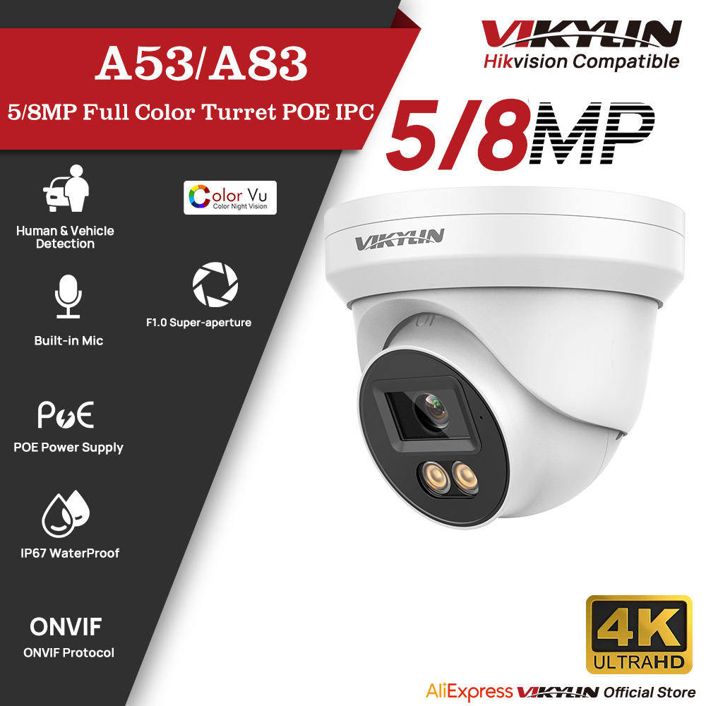 VIKYLIN 5/8MP HD IP Security C - Home Security Images 评论和价格