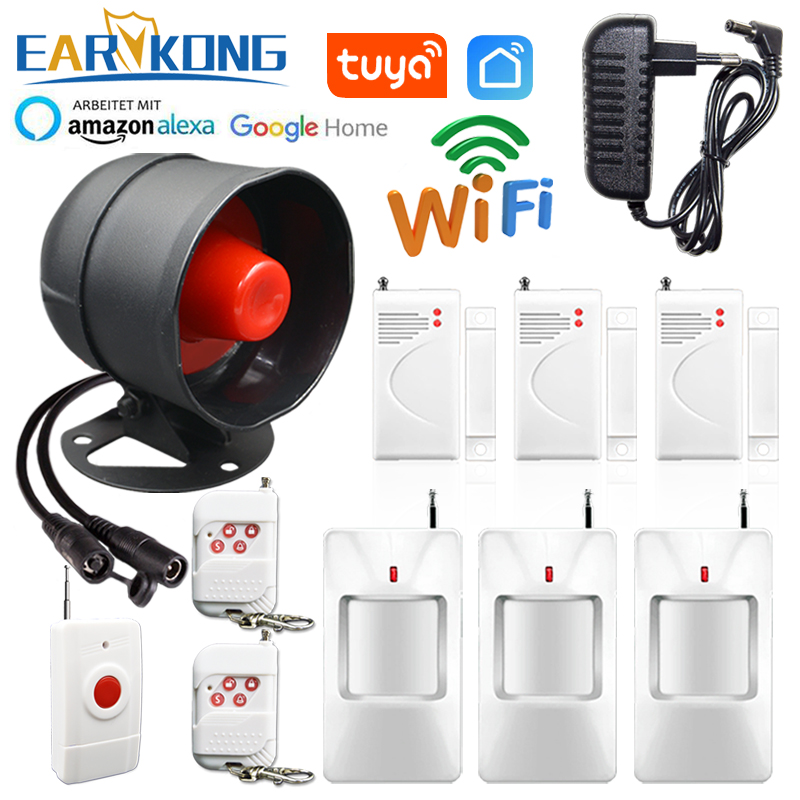 Tuya WiFi Wireless Alarm Syste - Home Zone Security App 评论和价格