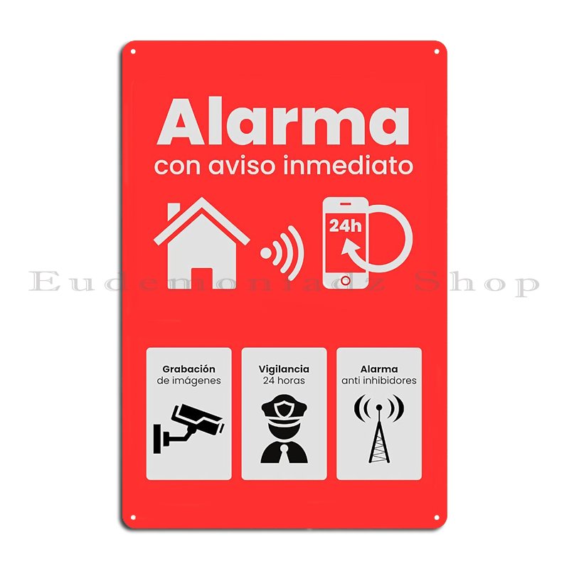 Retro 24h Alarm System Metal S - Home Security Alarm System 评论和价格