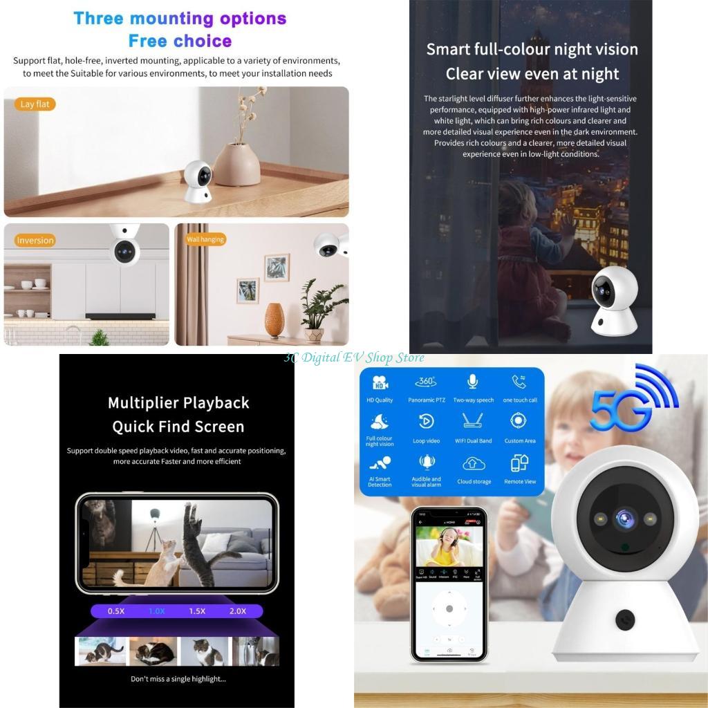 E74D 1080P WiFi Wireless Indoo - Home Security Images 评论和价格