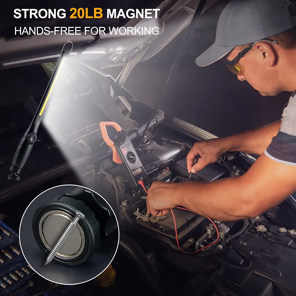 USB Rechargeable 700LM LED Wor - Home Security Jobs 评论和价格