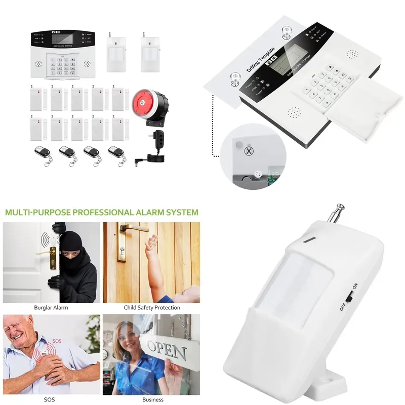 House Burglar Alarm Kit Auto D - Home Security Alarm System 评论和价格
