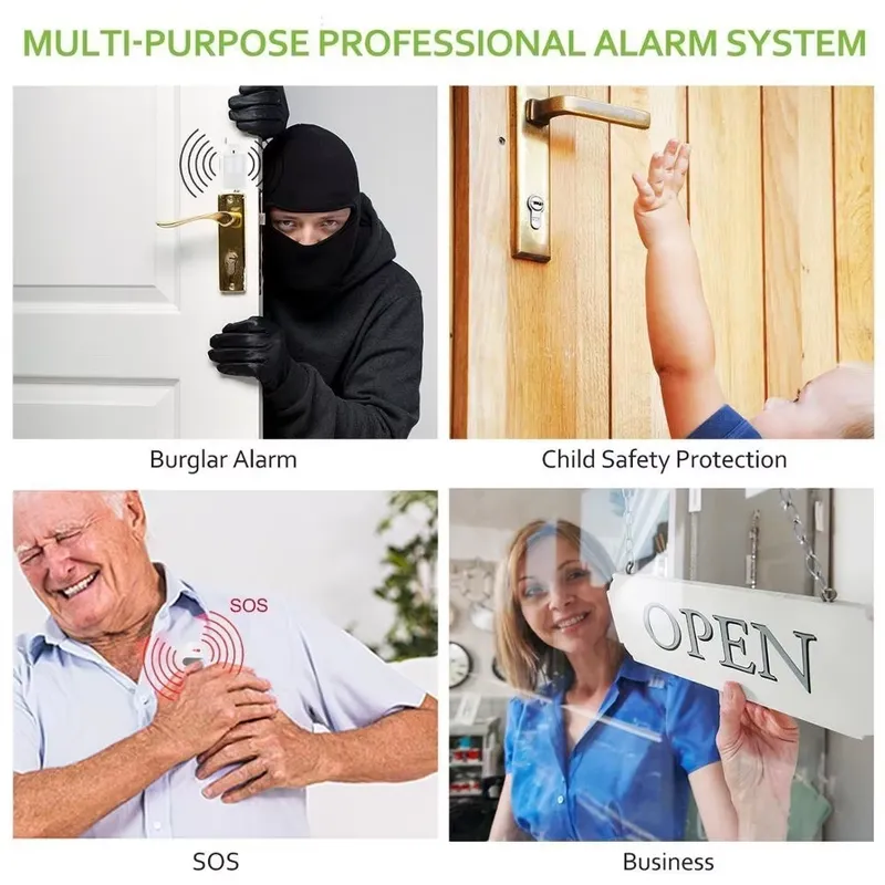 House Burglar Alarm Kit Auto D - Home Security Alarm System 评论和价格