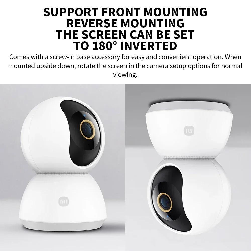Xiaomi Smart IP Camera 2K 360° - Home Security Xiaomi 评论和价格