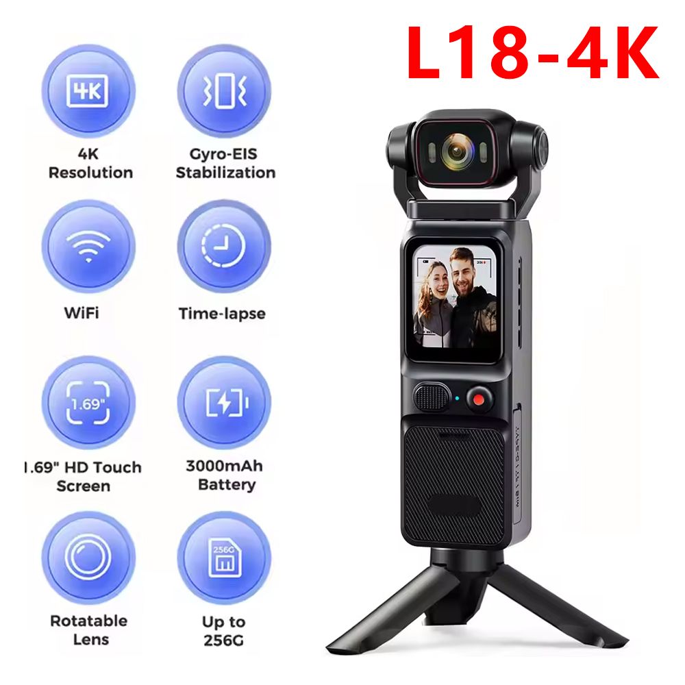 L18 4K Touch Screen Pocket Cam - Home Security Images 评论和价格