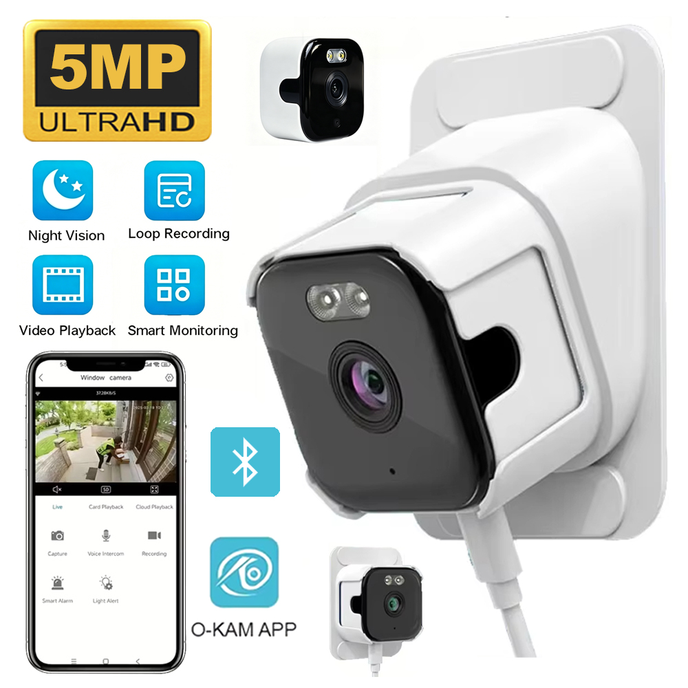 5MP Window Security Camera 5GH - Home Security Images 评论和价格