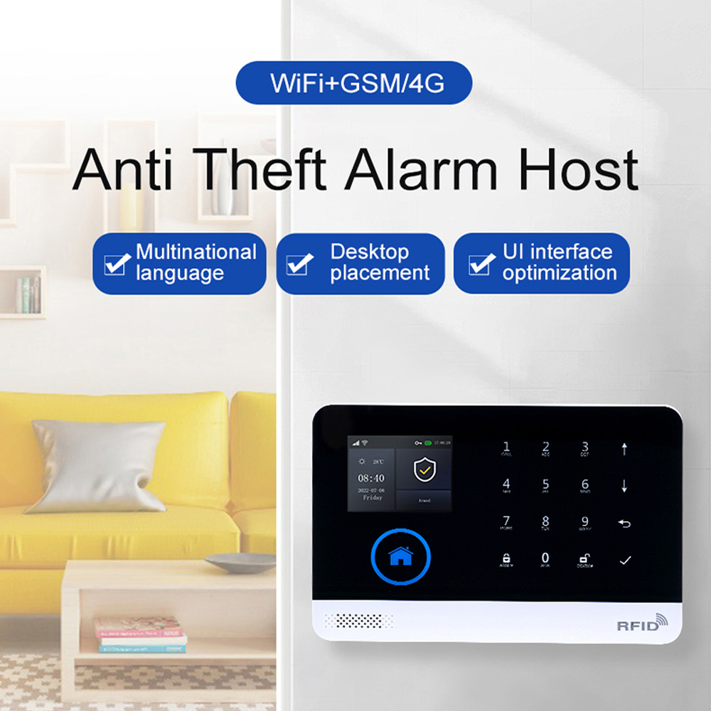 PGST Home Alarm System, WIFI S - Sim Gsm Alarm 评论和价格