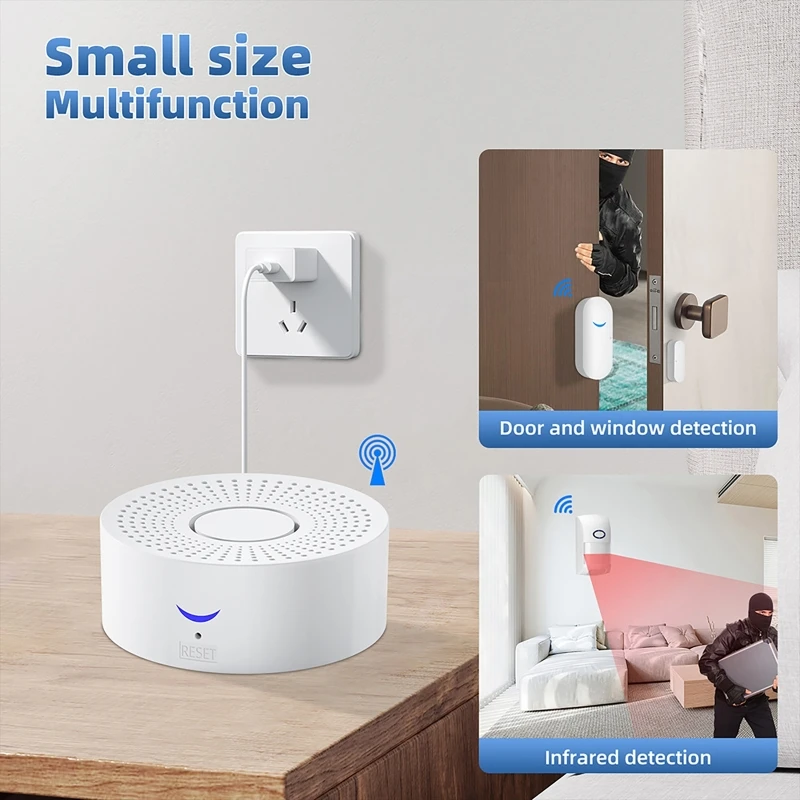 433MHz Smart Home Tuya WiFi Do - Home Security Alarm System 评论和价格