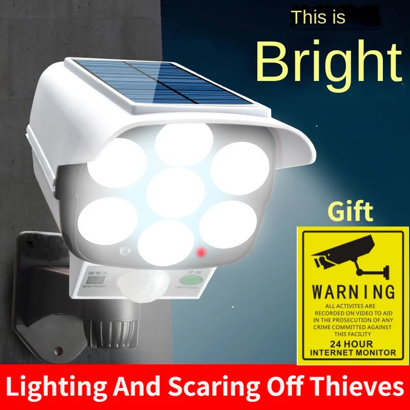 Outdoor Solar Light Motion Sen - Home Security And Cameras 评论和价格