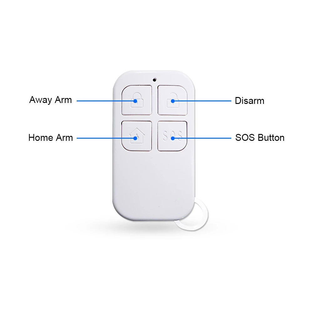 433MHz Wireless Remote Control - Home Security Alarm System 评论和价格