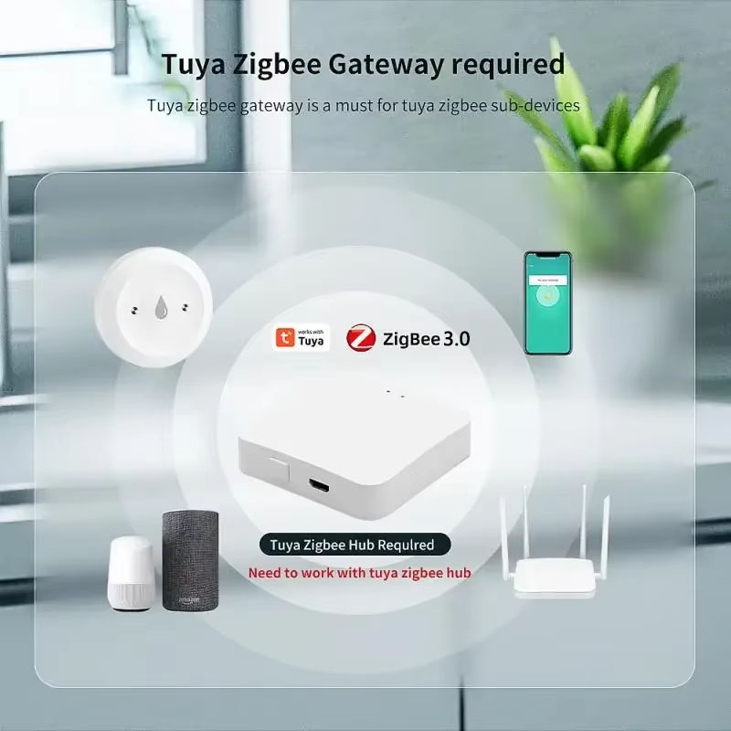 For Tuya ZigBee 3.0 Smart Wate - Home Security Alarm System 评论和价格