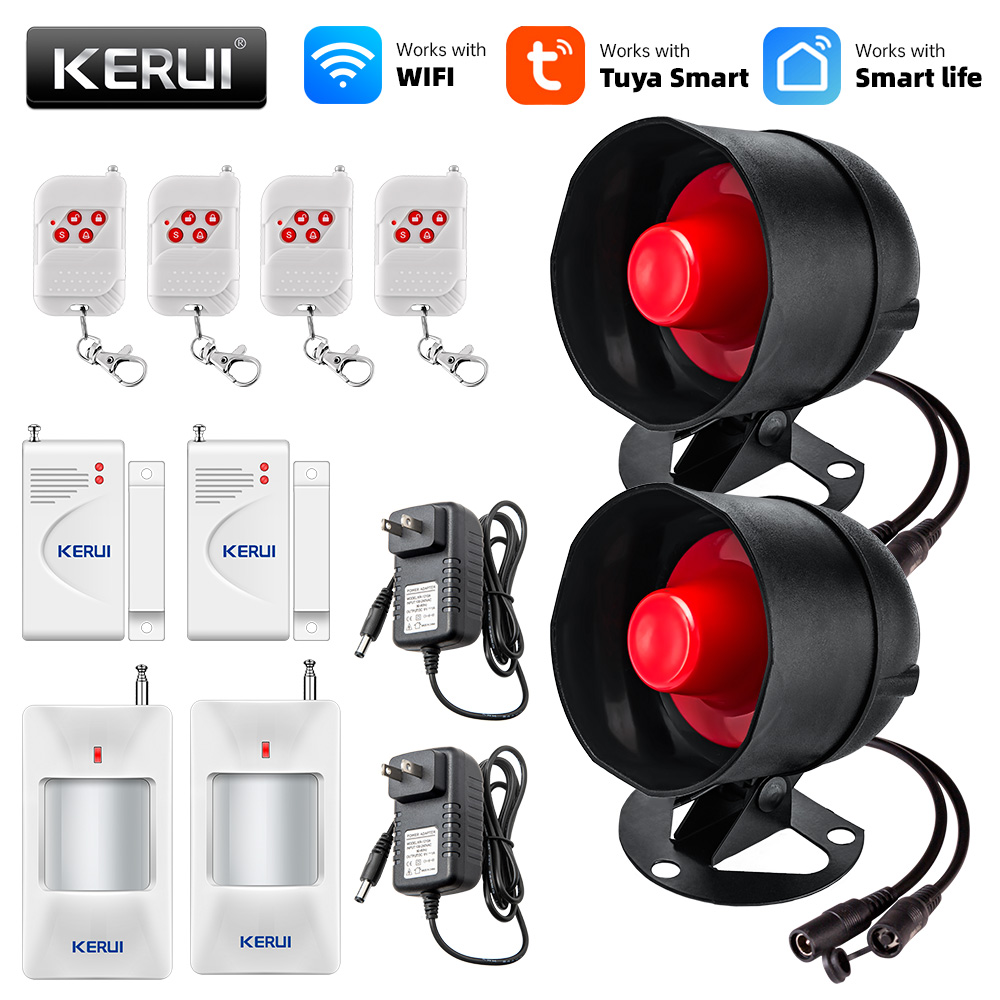 KERUI Tuya Smart WIFI Wireless - Sim Gsm Alarm 评论和价格