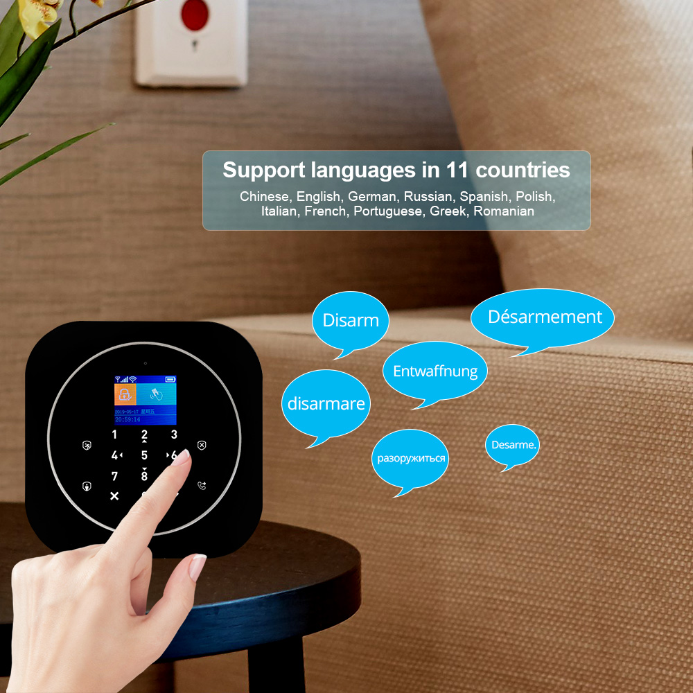 KERUI G12 Wireless Tuya Home A - Sim Gsm Alarm 评论和价格