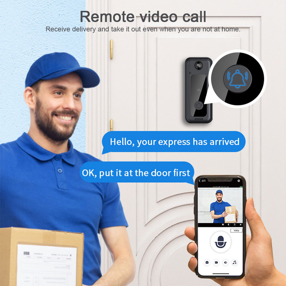 Wireless Phone Door Bell Cloud - Home Security Images 评论和价格