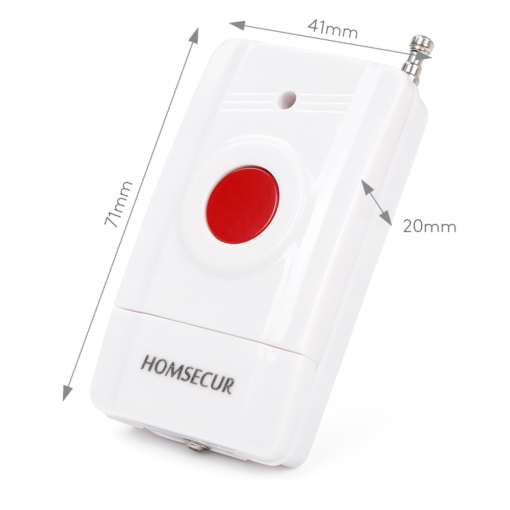A5 Wireless Emergency Panic Bu - Home Security Alarm System 评论和价格