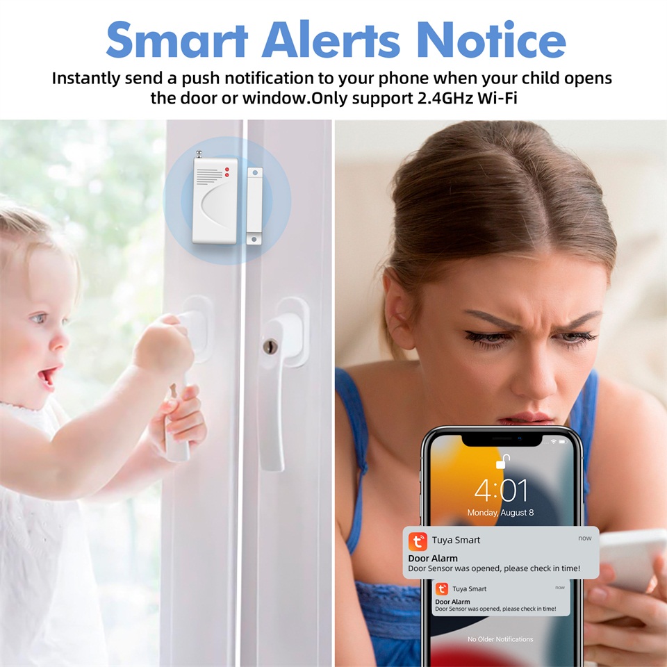 KERUI 120db Loud Sound Alarm S - Home Zone Security App 评论和价格