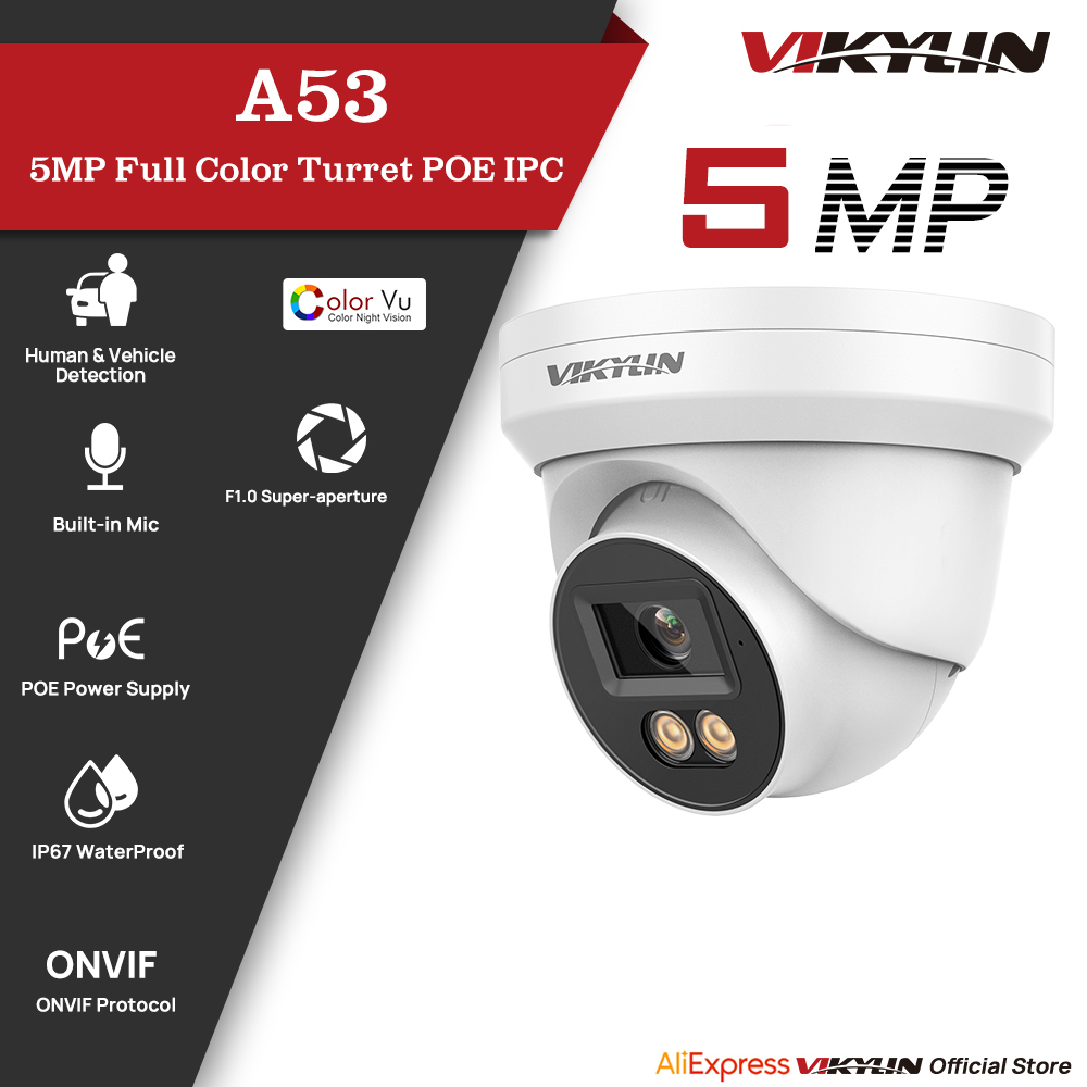 VIKYLIN 5MP IP Security Camera - Home Security Images 评论和价格
