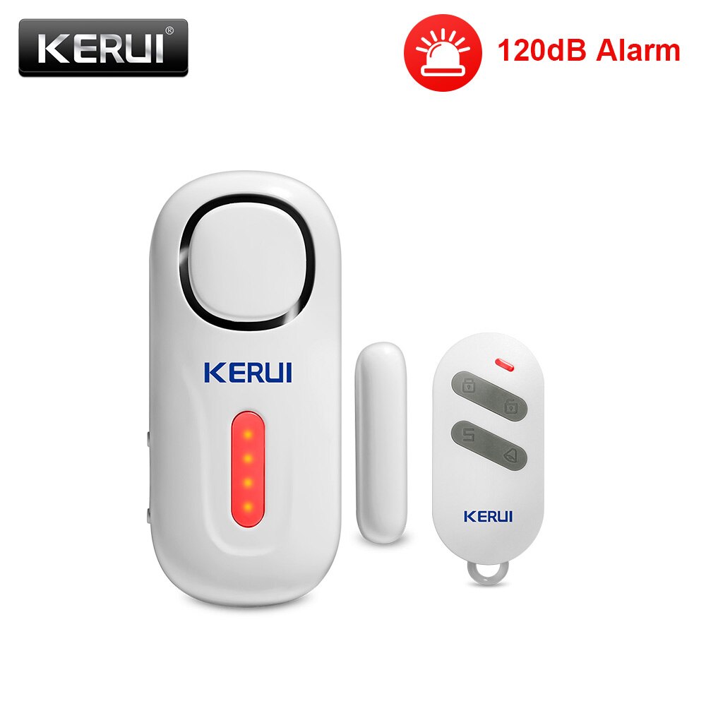 KERUI 120DB Wireless Door/Wind - Sim Gsm Alarm 评论和价格