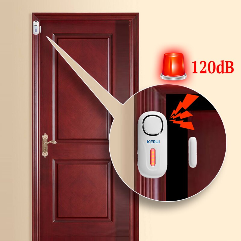 KERUI 120DB Wireless Door/Wind - Sim Gsm Alarm 评论和价格