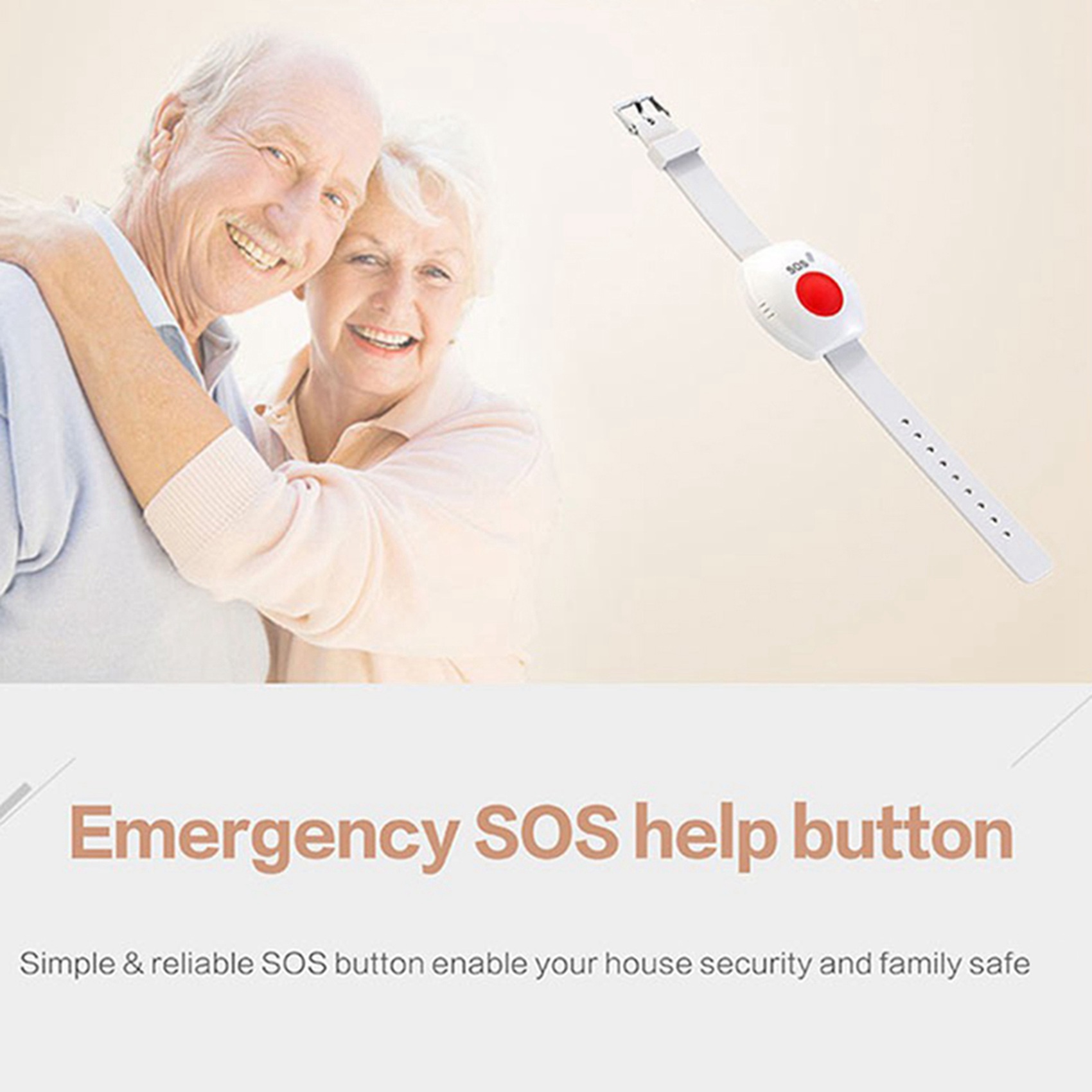 2X Panic Button RF 315Mhz SOS  - Home Security Alarm System 评论和价格