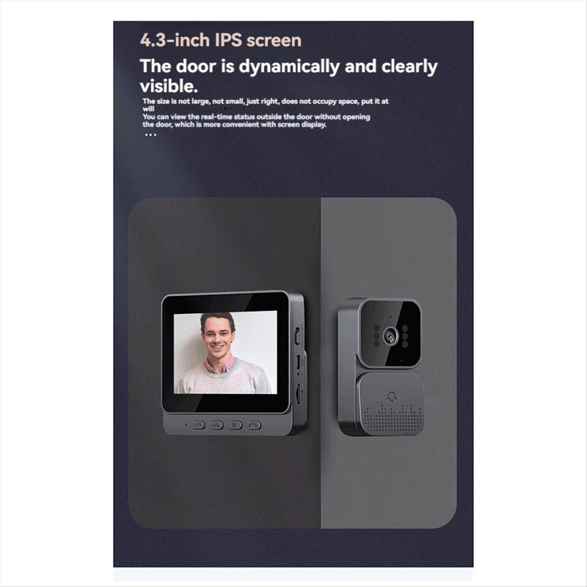 AU47-Doorbell Video Intercom C - Home Security And Cameras 评论和价格